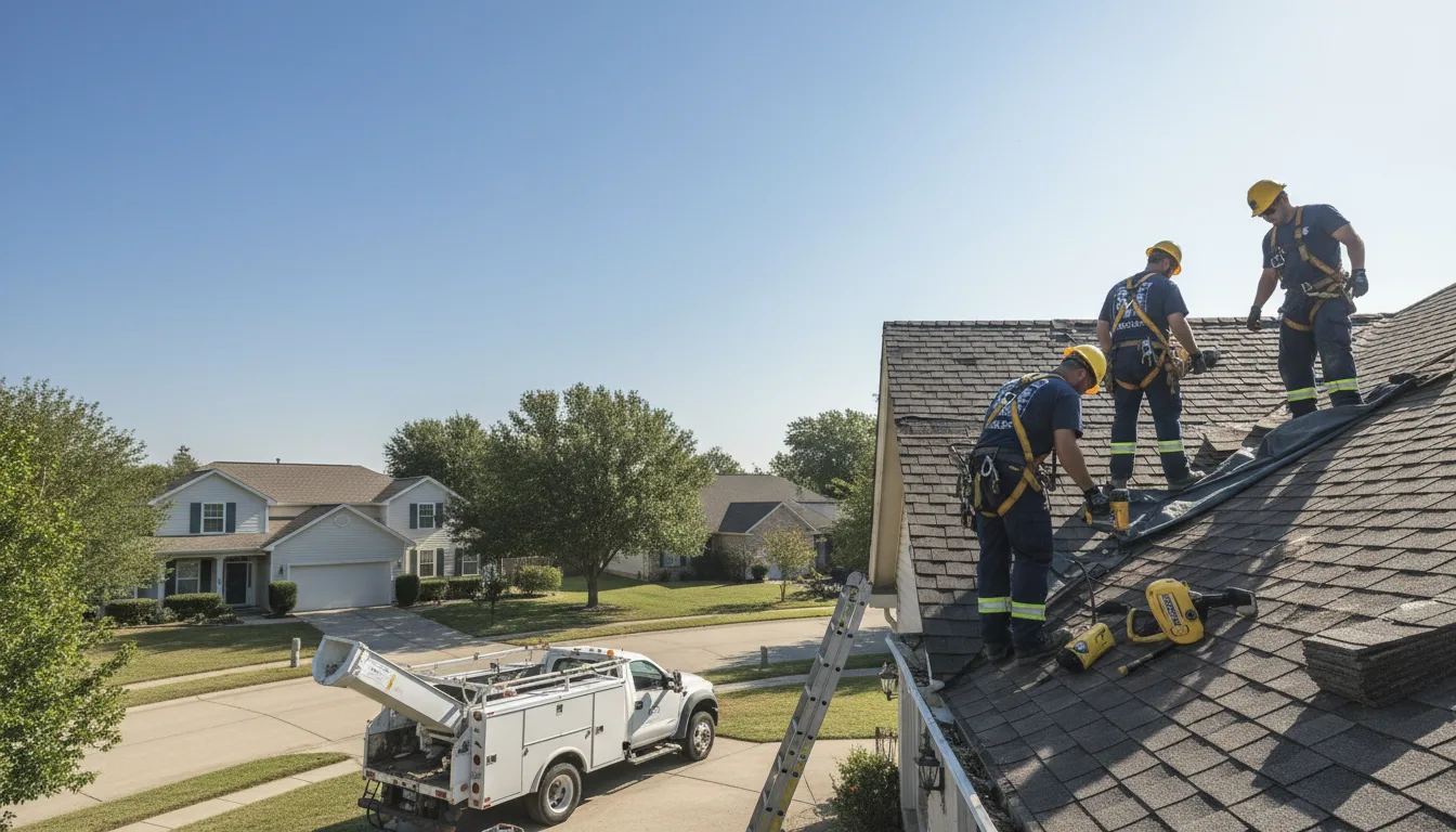 Emergency Roof Repair in Sasakwa, OK near me